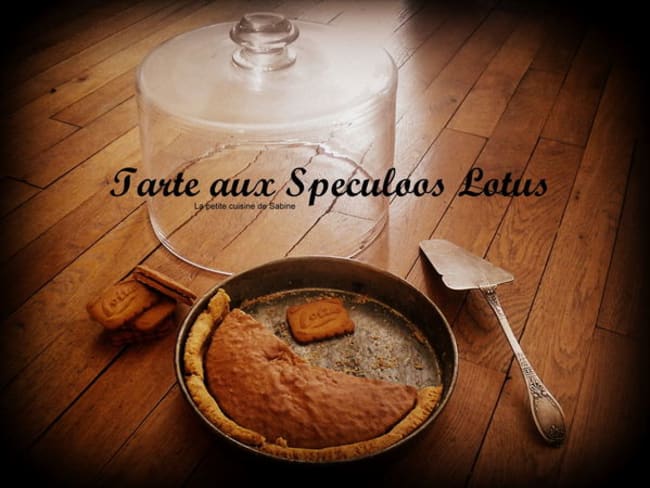 Tarte tout speculoos LOTUS