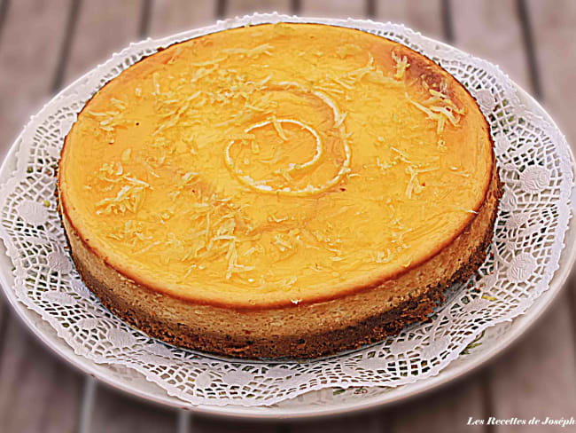 Cheesecake au lemon curd