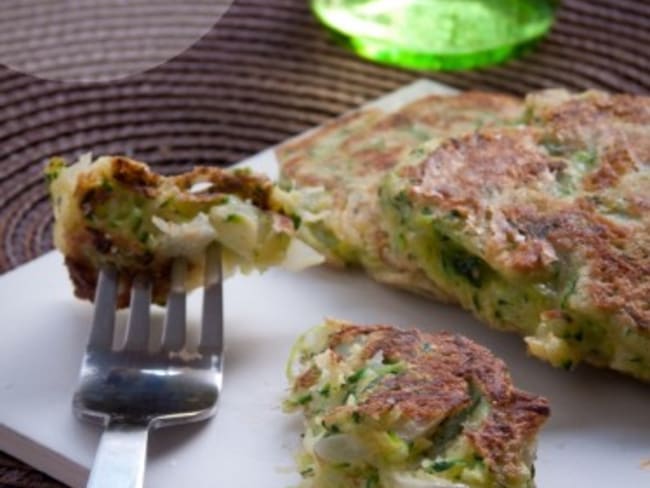 Galettes de courgettes