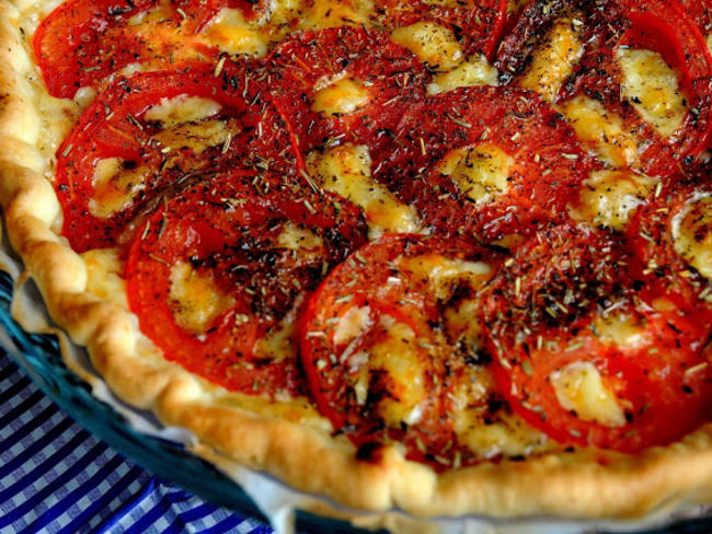 Tarte à la tomate facile