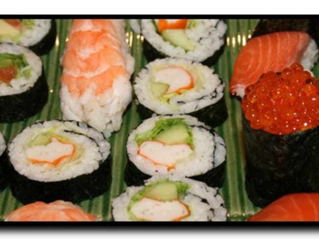 Mes premiers sushis