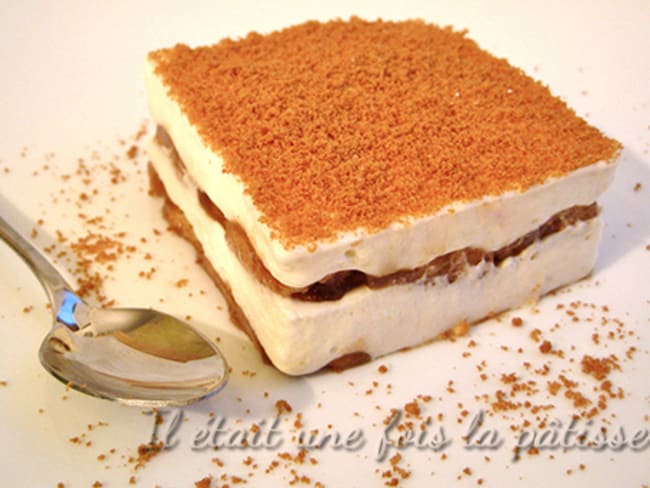 Tiramisu vanille spéculoos