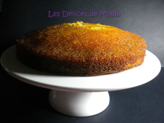 Gâteau éponge au golden syrup