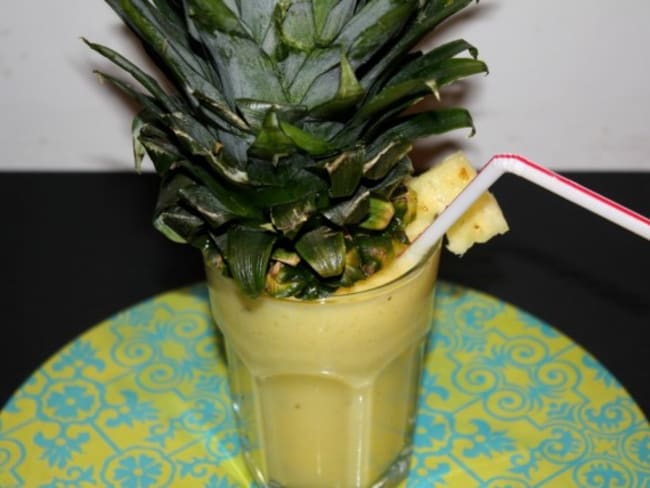 Cocktail de fruits frais : Mangue, ananas & citron