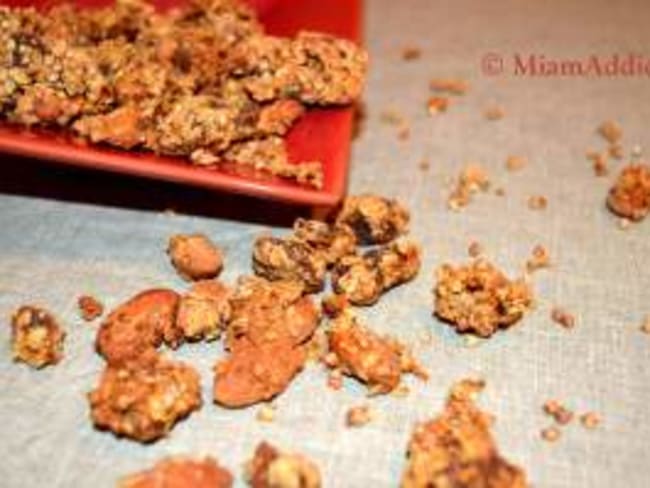 Muesli kasha gourmand et croquant