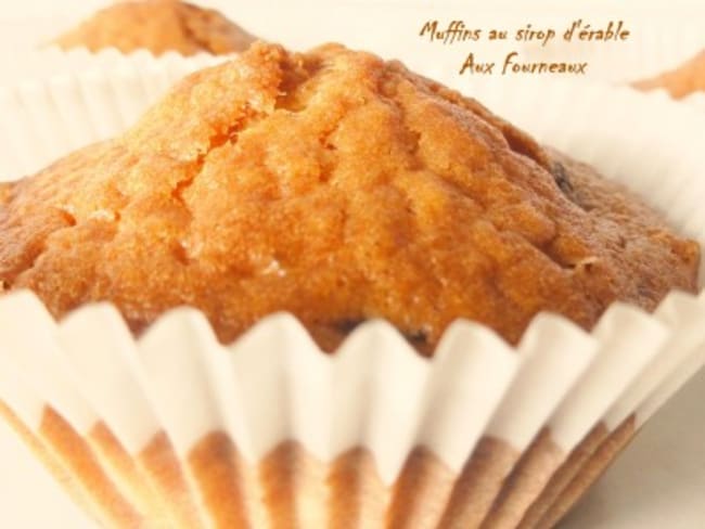 Muffins au sirop d'érable 100% Québec