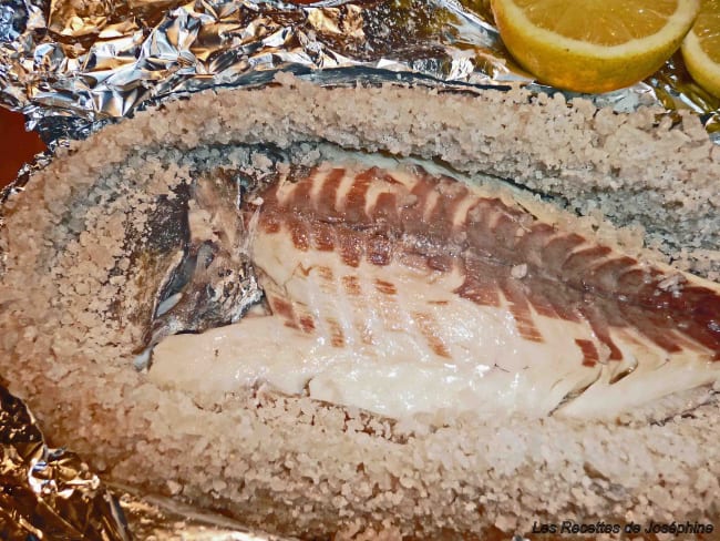 Dorade en croûte de sel (poisson)