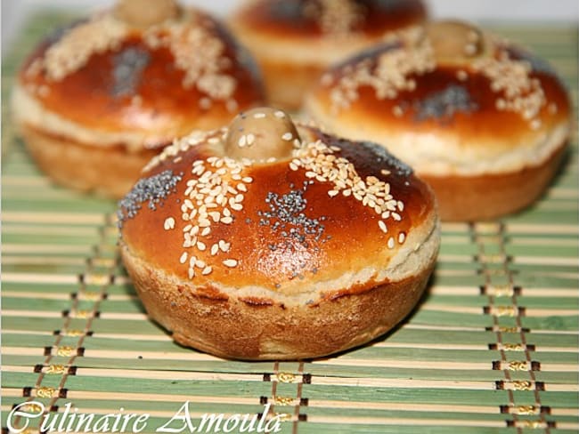 Mini-tourte aux légumes et Champignons