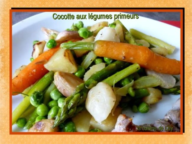 Cocotte de légumes primeurs