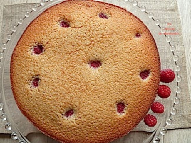 Financier XXXL aux framboises