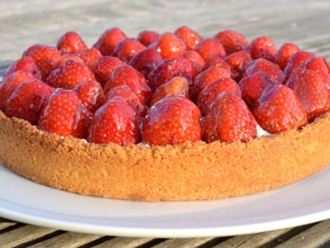 Tarte fraise coco