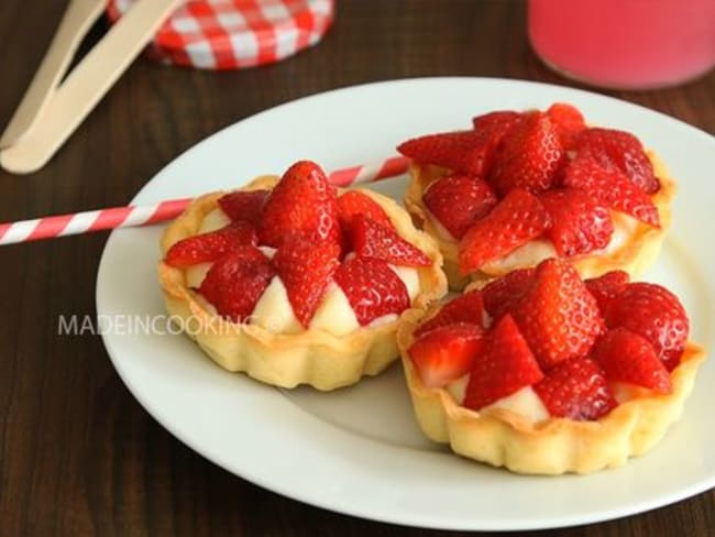 Tartelettes aux fraises