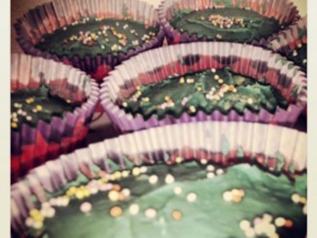 Cupcakes au kiwi