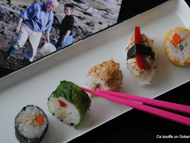 Sushis et Makis aux Berniques