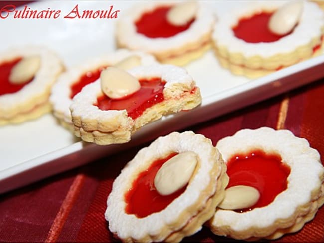 Mini tartelettes à la confiture de cerises