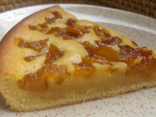 Tarte paysanne aux pommes caramélisées