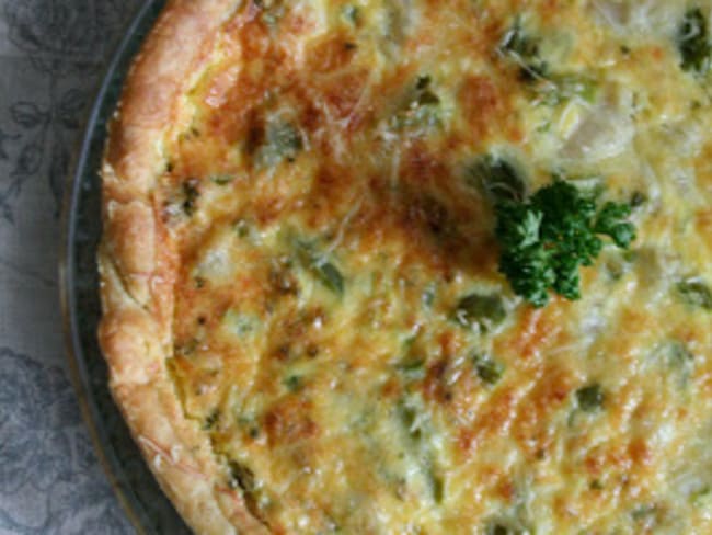 Quiche poisson rascasse et poivron