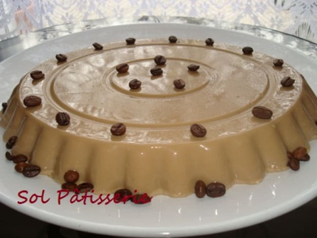 Tarte mousse au café