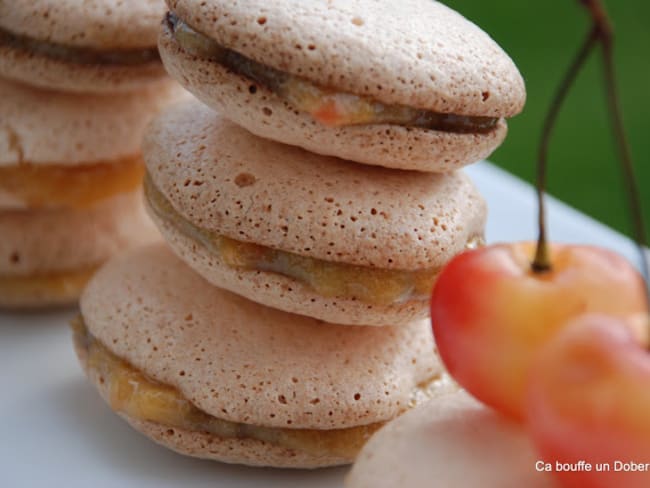 Mes Premiers Macarons à la Cerise