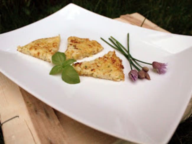 Galettes paysannes aux herbes fraîches