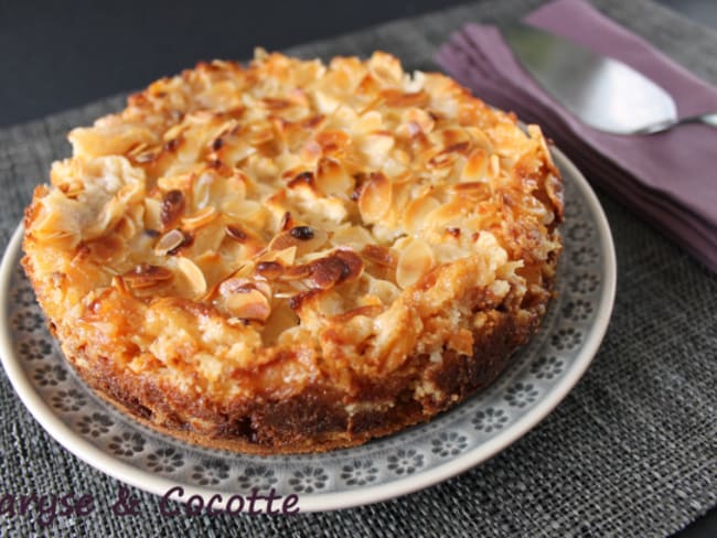 Tarte Pommes Amandes