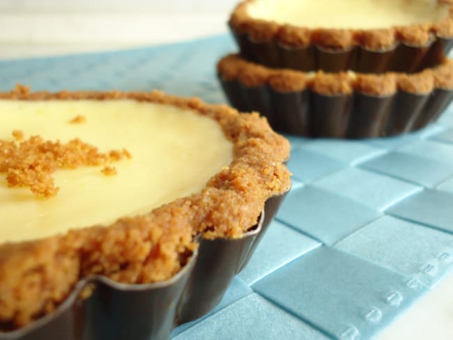 Tartelettes spéculoos au citron