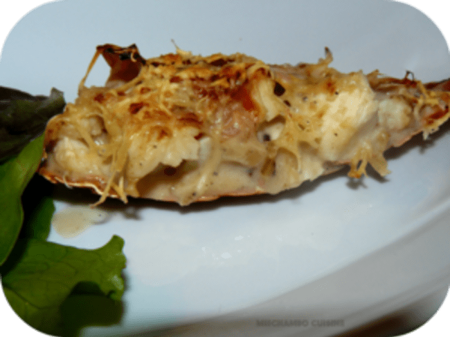 Langouste Gratinée