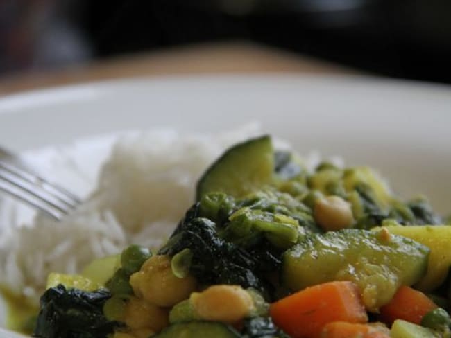 Curry de légumes