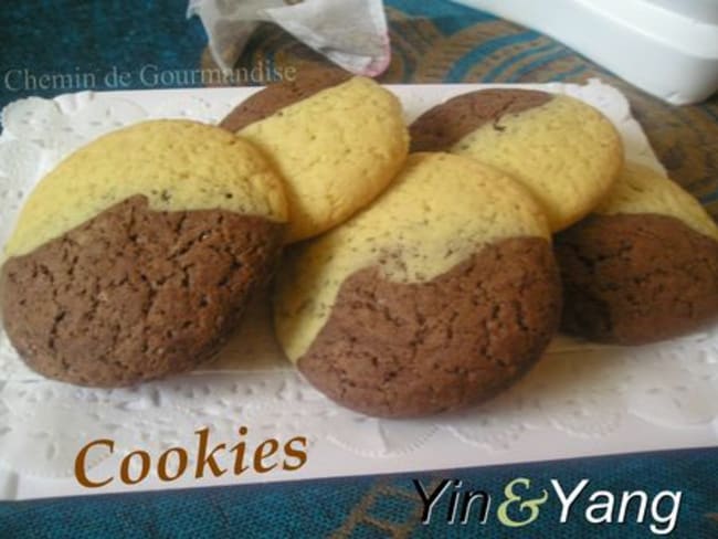 Cookies Yin et Yang