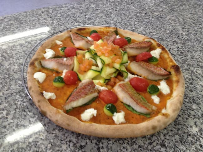 pizza bouillabaisse