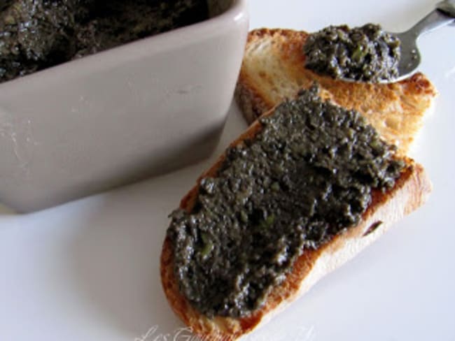 Tapenade d'olives noires