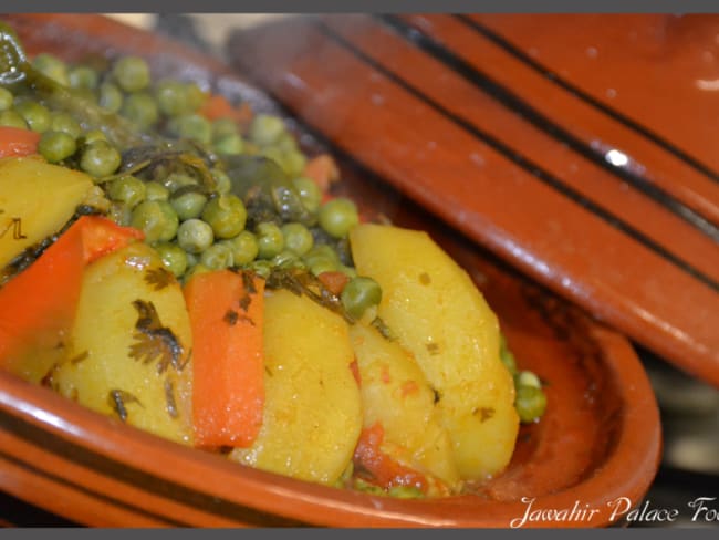 Tajine aux légumes du potager