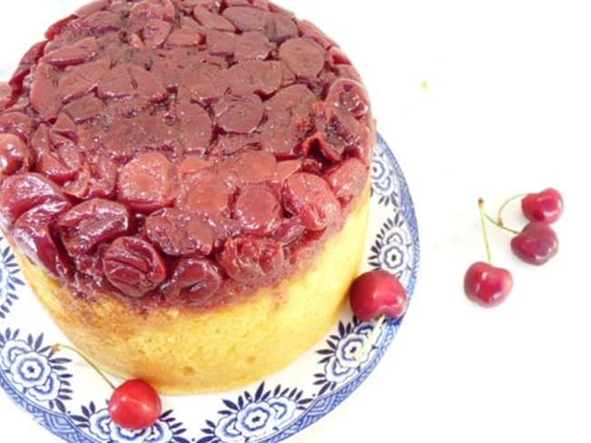 Steam pudding à la cerise