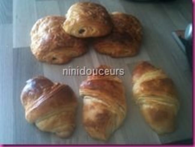 Croissants et pains au chocolat