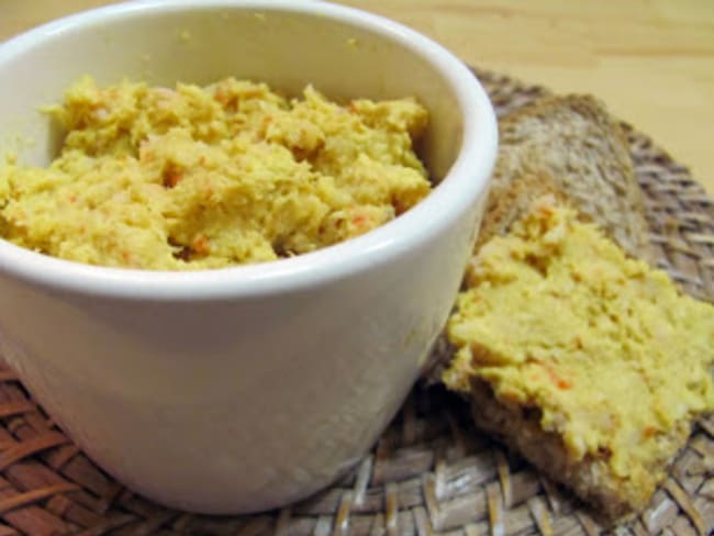 Rillettes de crevettes au curry