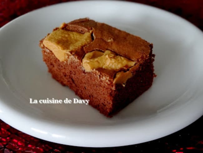 Brownie au beurre de cacahuète