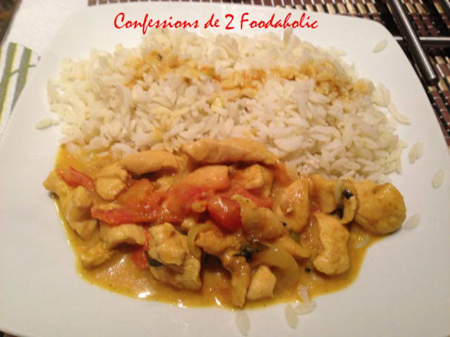 Curry de poulet