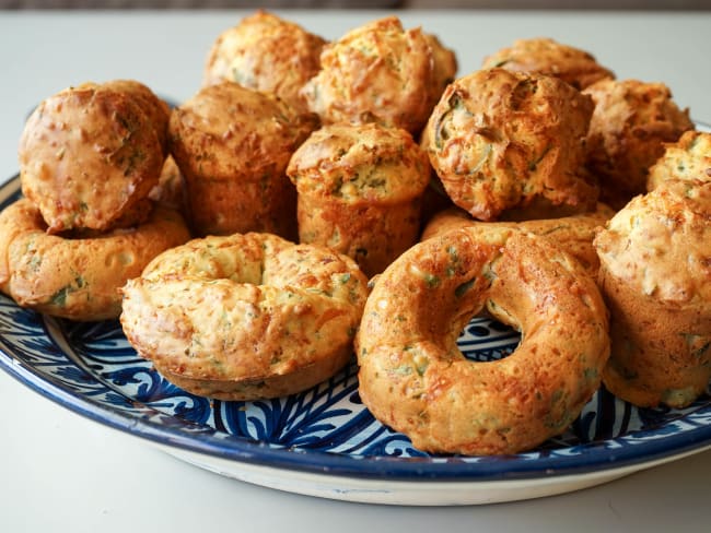 Muffins au bacon et au fromage