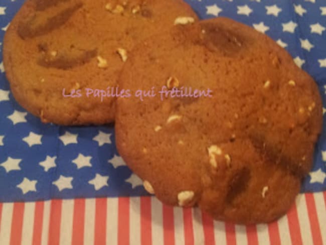 COOKIES POPCORN - CHOCOLAT AU LAIT