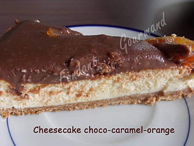 CHEESECAKE CHOCO CARAMEL ORANGE