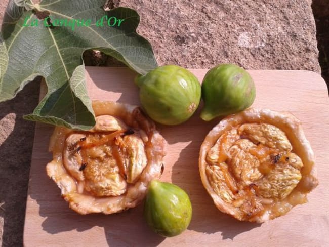 Tartelettes aux figues et aux citrons caramélisés