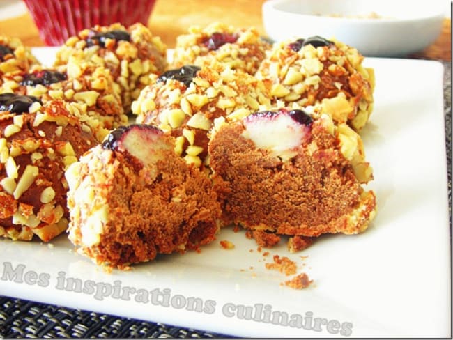 boules de chocolat aux amandes