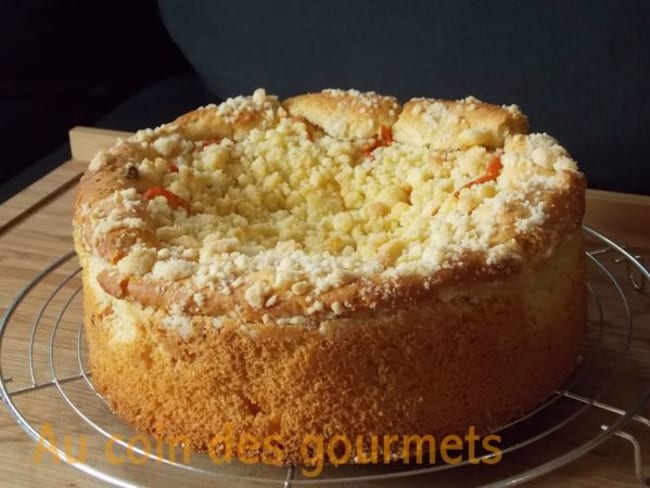 Placek aux abricots : un gâteau brioché polonais