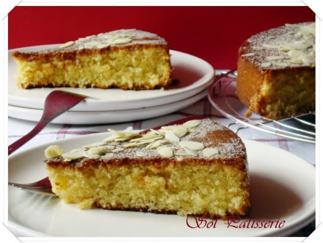 Gâteau au beurre et aux amandes