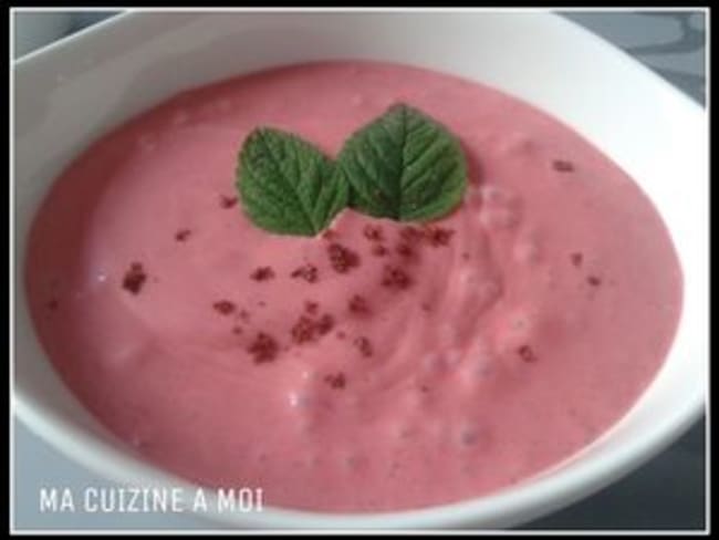 MOUSSE DE FRUITS ROUGES