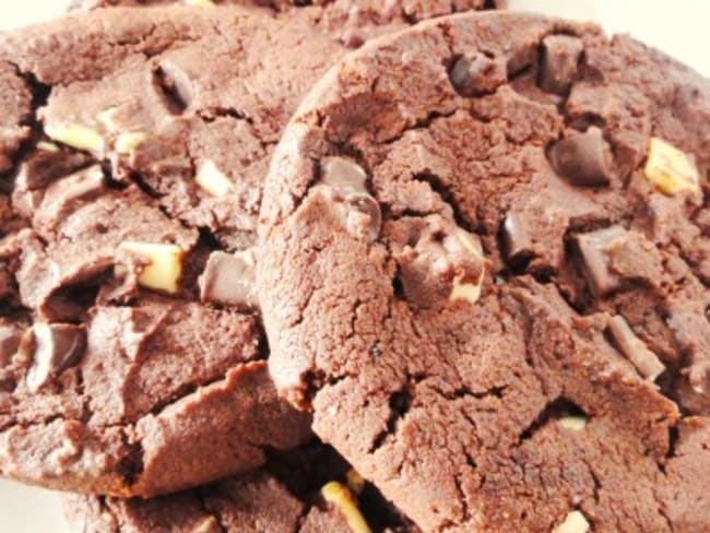 Cookies Double Chocolat pointe d'épices