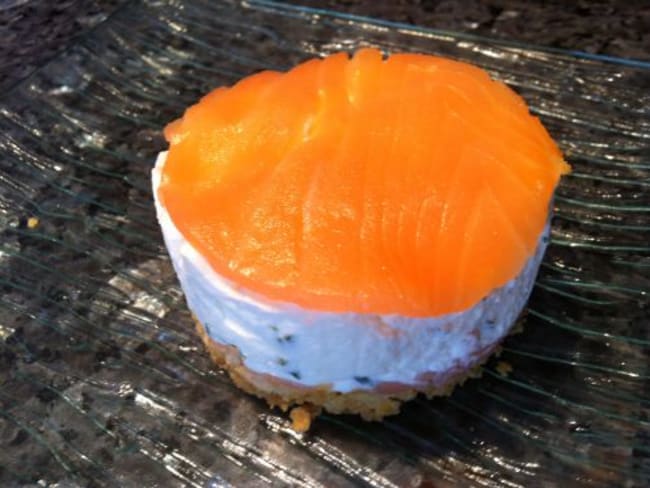 Bavarois de Saumon et Fromage frais