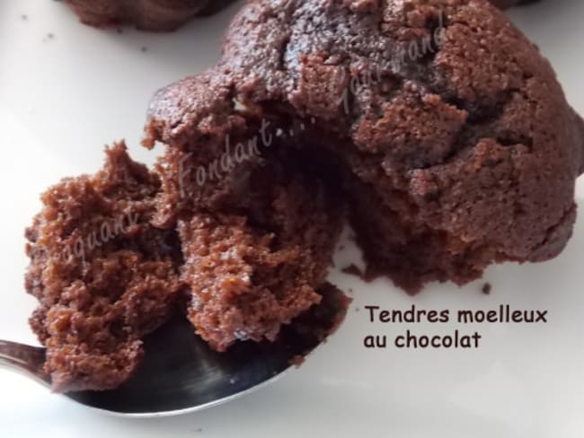 TENDRES MOELLEUX au CHOCOLAT