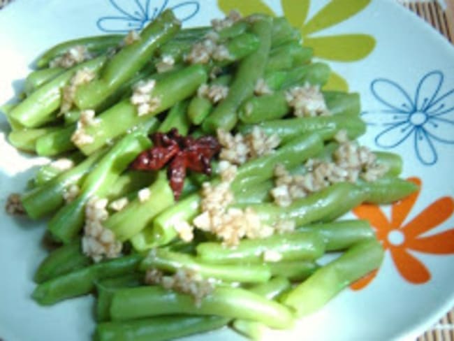 Salade d'haricots verts