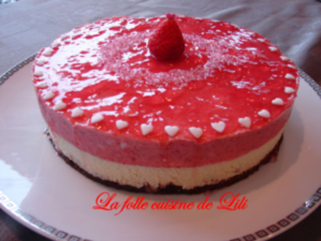 Mousse fraise citron